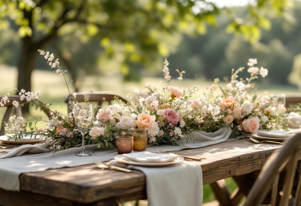Entre simplicité et raffinement : le style bohème réinventé pour les mariages d’été