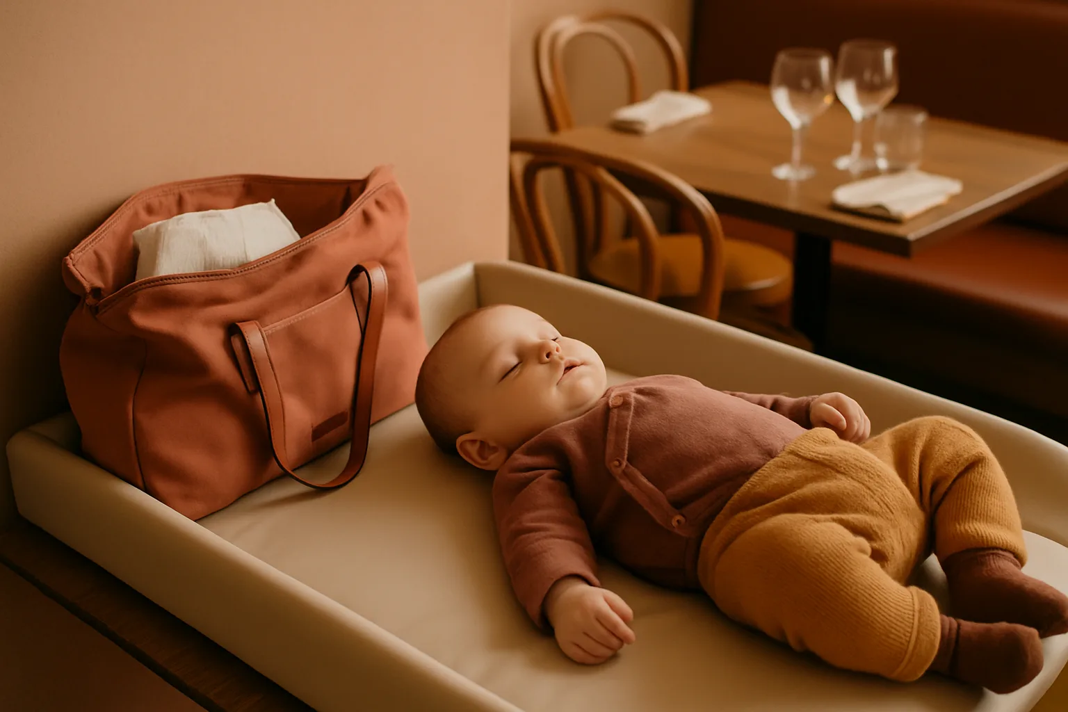 Partir avec bébé : espaces change – siestes et restos friendly