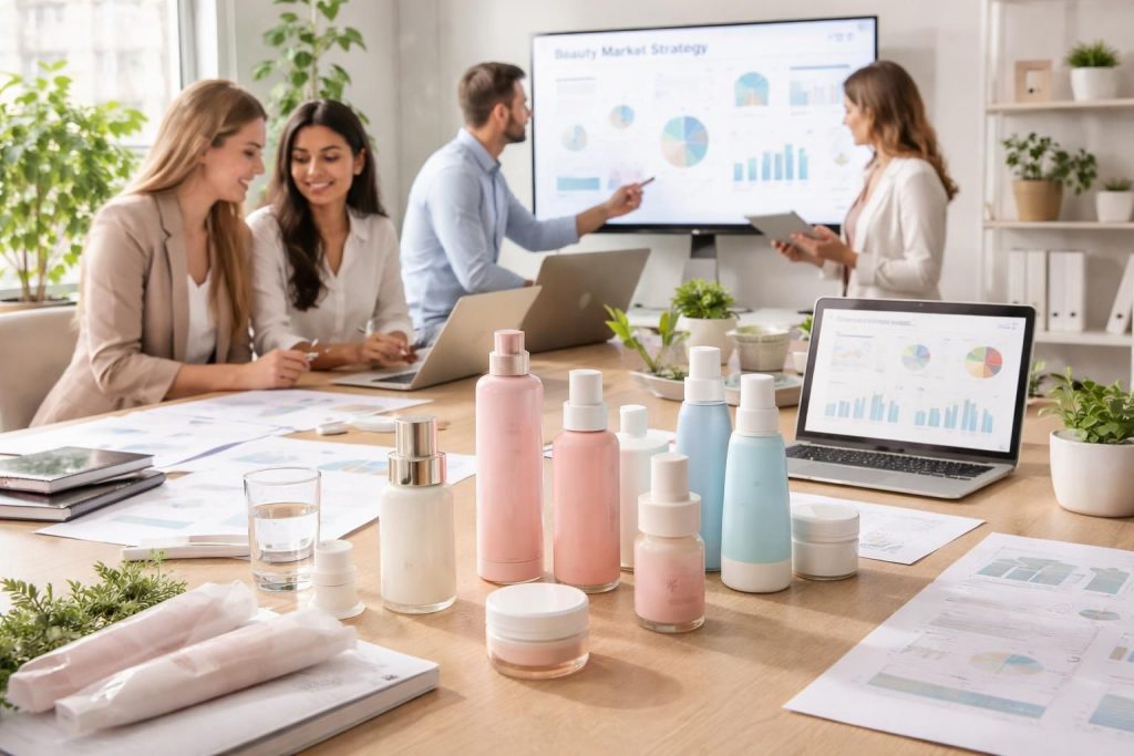 Proposer des solutions pour entreprises dans le secteur beauté avec les marques Clarins et Mustela