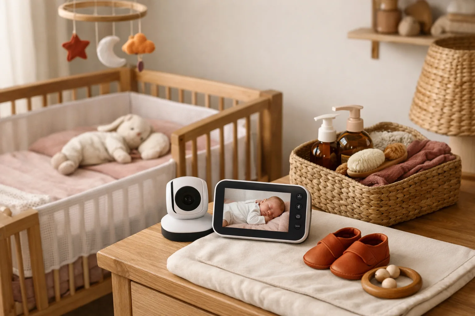 Aménagement de la chambre de bébé : sécurité et essentiels