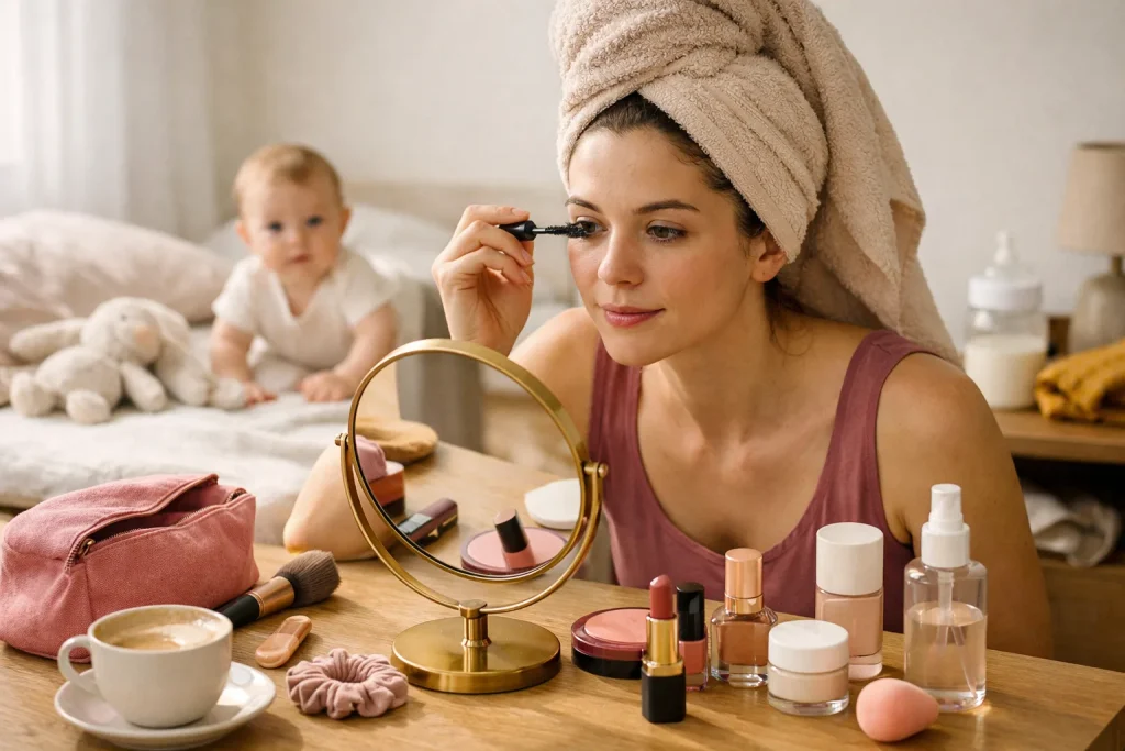 Routine beauté express de la jeune maman : dix minutes chrono
