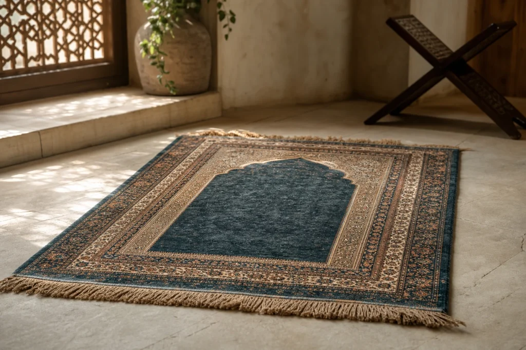 Tapis de prière musulman : dénicher des modèles élégants et authentiques sur sajadah.fr